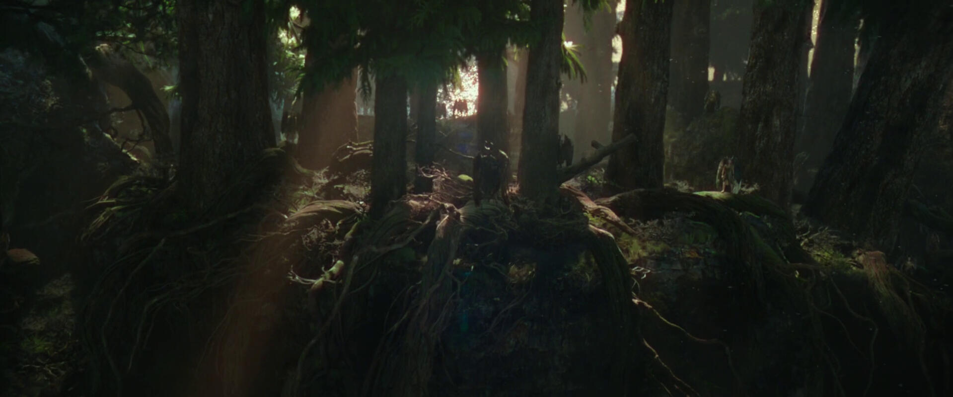 Maleficent - Trees & Roots layout